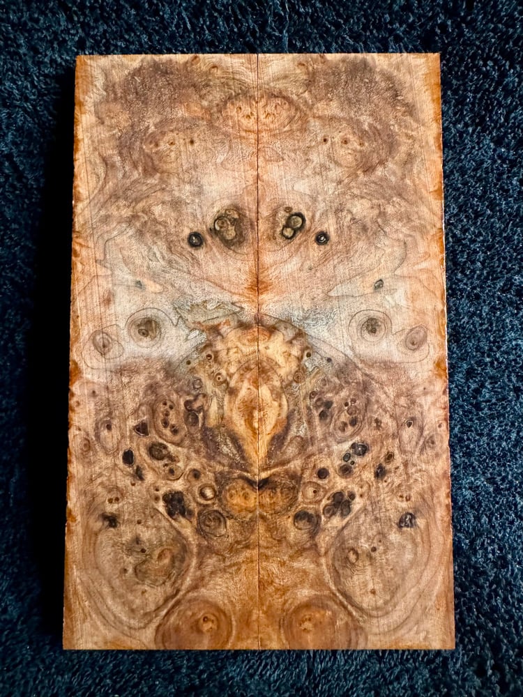 Image of Maple Burl Knife Scales MB-06