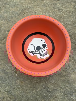 Image of Medium Halloween Bowl w/ Skull