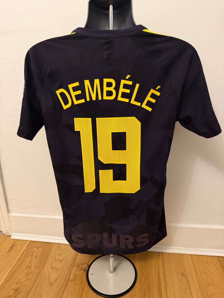 Image of PRE ORDER: Tottenham Hotspur “DEMBÉLÉ 19” 2017/18 Vaporknit Third Shirt + UCL patches (M)
