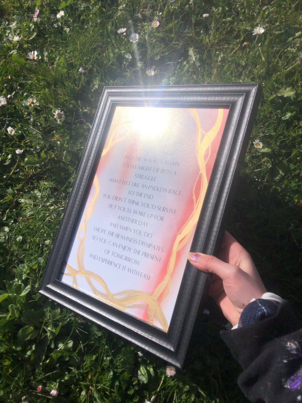 Framed poetry