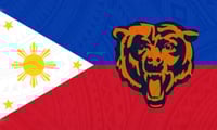 Chicago Bears Flag Filipino 