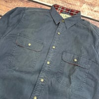 Image 2 of Vintage LL Bean Flannel Lined Button Up Shirt #5