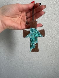 Image 2 of {Gypsy Soul Scented} Geode Cross Freshie