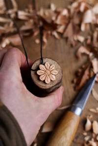 Image 9 of Daisy Flower- Pendant Necklace 