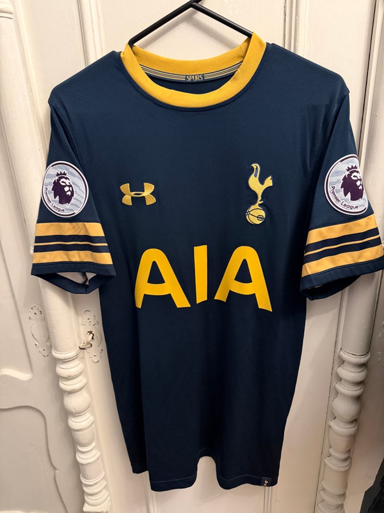 Image of Tottenham Hotspur “DEMBÉLÉ 19” 2016/17 Away Shirt + PL patches (S)