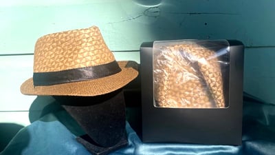 Image of Woven Fedora Hats for Men