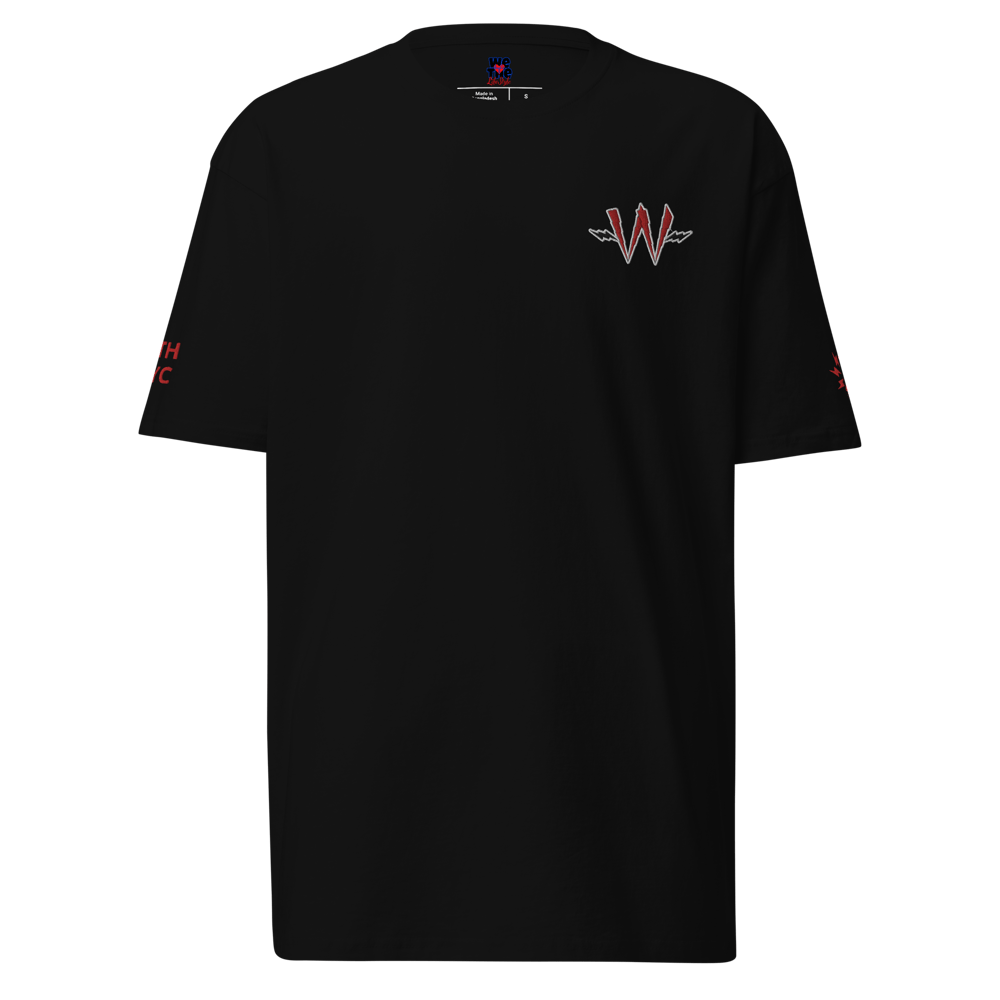 Image of Cherry x Noir “Lightning W” Premium Heavyweight Tee