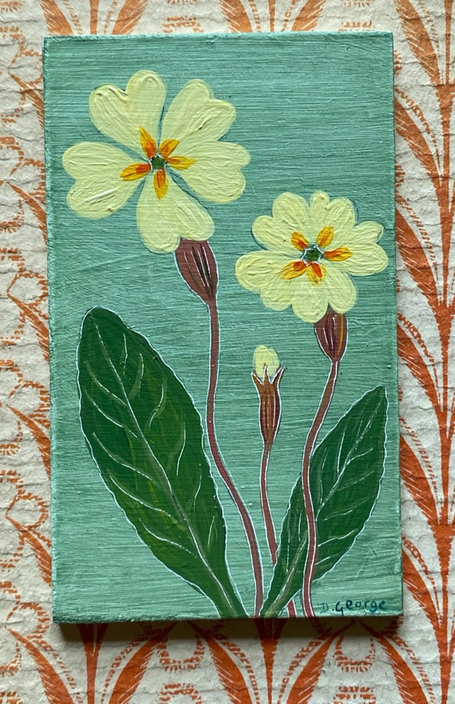Image of Special order Primrose painting