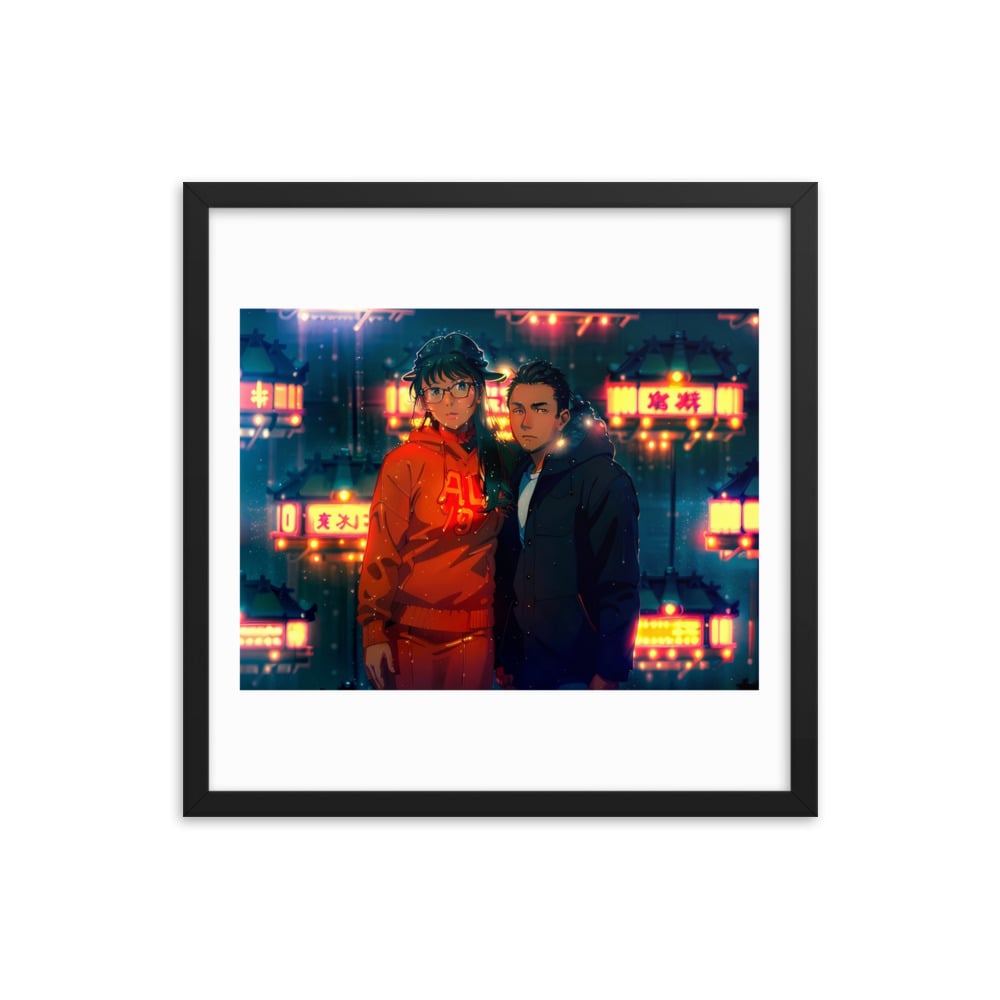 ZEN EXP - “Fan Luv” Framed photo paper poster