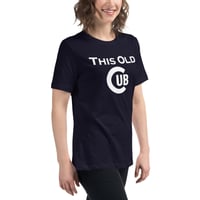Image 3 of "This Old Cub" Women's Navy T-Shirt