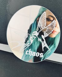 Image 4 of chaos - 15cm round mirror