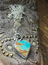 Image 2 of Desert Sky Heart Necklace