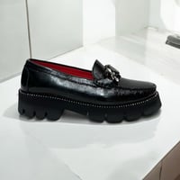 Image 1 of Di Chenzo 8849 Black Patent 