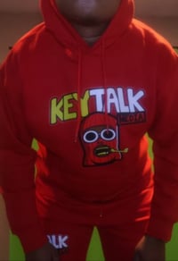Image 3 of PREMIUM key Talk Media SweatSuit Hoody (2Piece)
