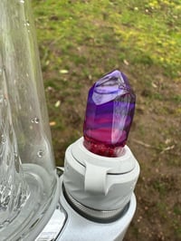 Image 3 of Gem Joystick 4 - 3DXL Pink / Purple Crystal