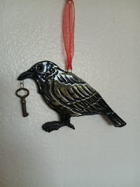 Image 3 of Crow with Antique Key 2