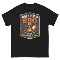 Image 2 of Backroad BBQ Co Unisex T-Shirt Smokehouse Grill Graphic Tee