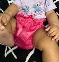 Image 2 of Hot Pink Baby Girl Bloomers