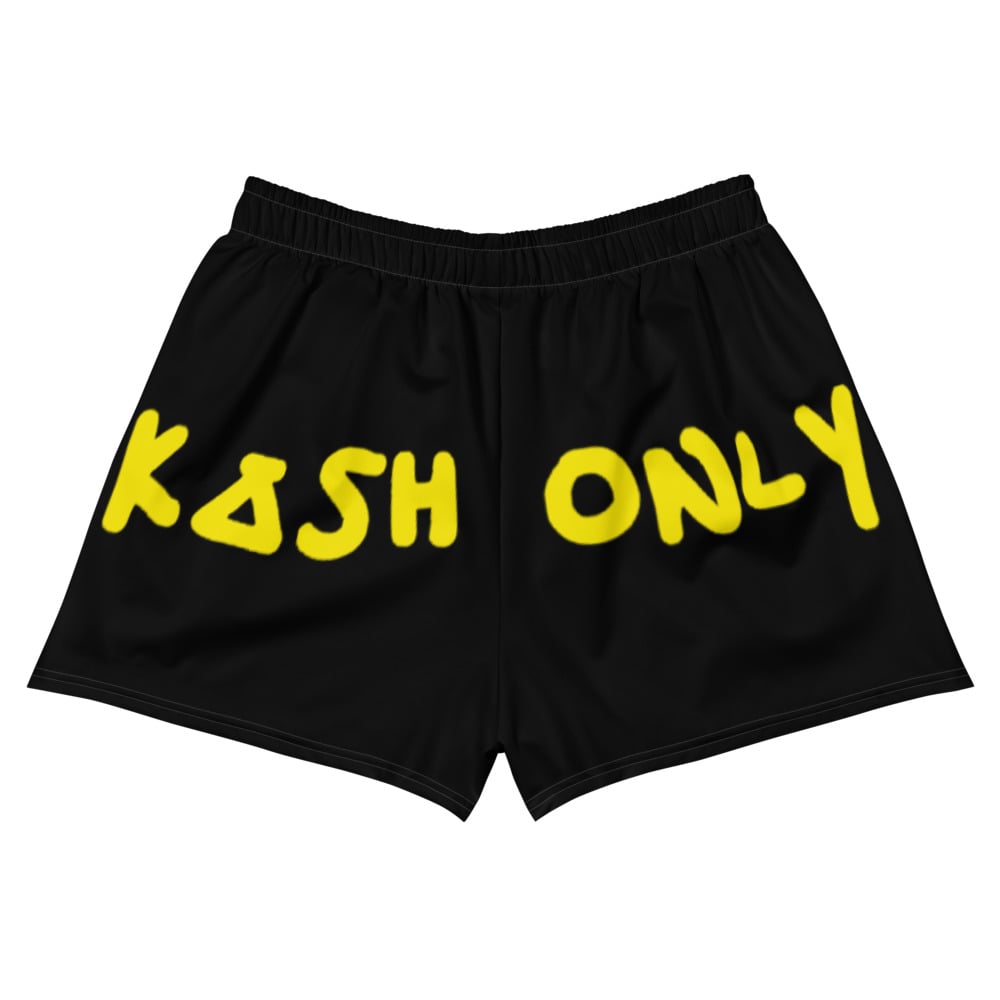 Image of B&BD WOMEN'S ATHLETIC SHORT SHORTS BLACK