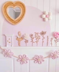 Image 2 of Custom Beaded Wildflower Garland 