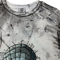 Image 3 of “HELLRAISER #1” Custom Hand Painted Crewneck MEDIUM