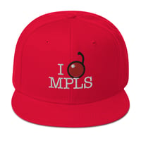 Image 5 of I [CHERRY] MPLS Ballcap (Red)