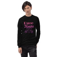 Image 2 of Men’s Long Sleeve Pure Sleeze Goat Logo Shirt