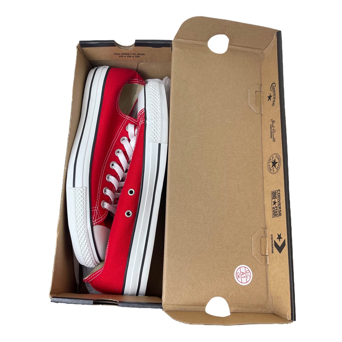 M9696C ALLSTAR OX RED - Laura-Jo Shoes