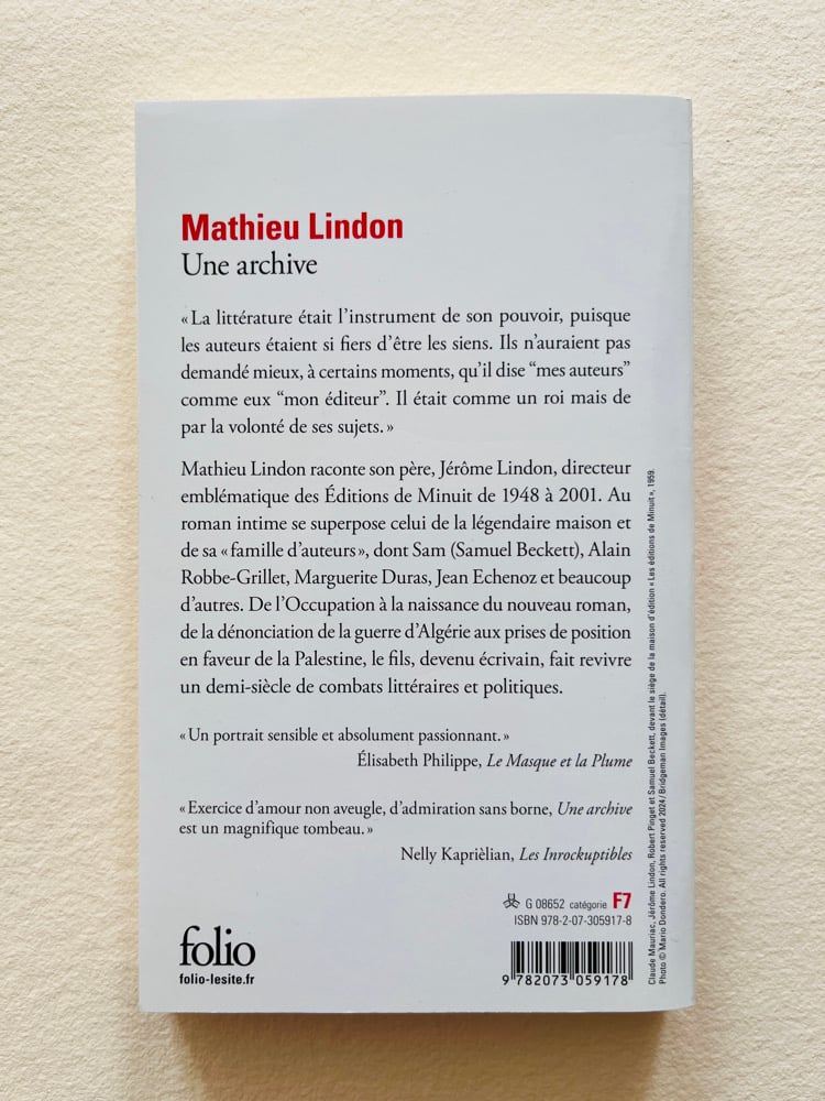 Image of Book LINDON