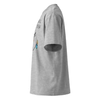 Image 10 of hell yeah Unisex organic oversized high neck t-shirt 