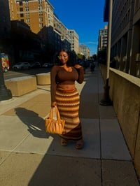 Image 1 of Latte Maxi Skirt