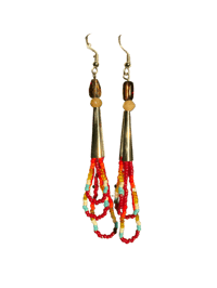 Image 1 of From the ashes earrings 