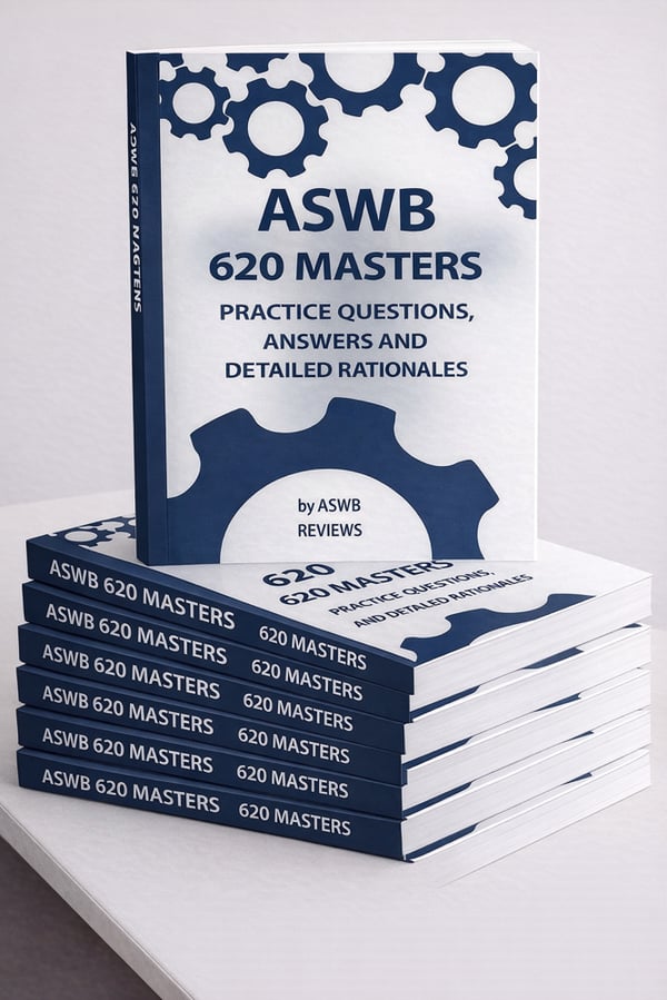 Image of ASWB SUCCESS HANDBOOK - MASTERS PRACTICE TESTS 