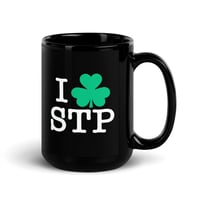 Image 4 of I [SHAMROCK] STP Mug (Black)