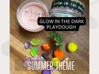 Image 1 of Glow in the Dark Playdough - Summer
