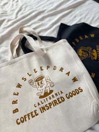 Image 2 of Brewsleepdraw Canvas Mug Tote