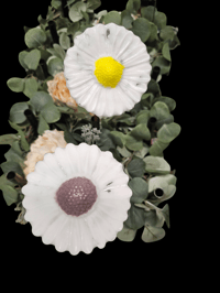 Image 5 of 3" Fused Glass Coneflower Stake
