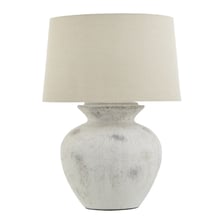 Image 1 of Downtown Antique White Lamp