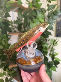 Image 2 of PRE ORDER Brook Trout Vase 