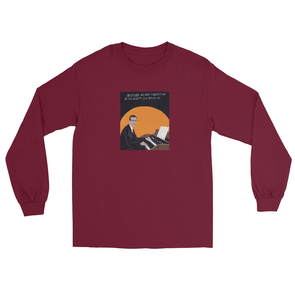 Image of THE MIGHTY SUN BEHIND ME LONG SLEEVE SHIRT