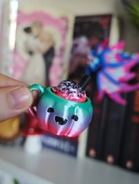 Image 2 of Clickers calabazas arcoiris morado