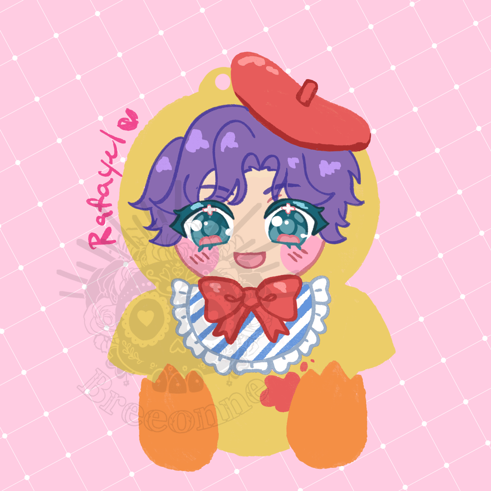Image of Love and Deepspace Chibi Animal Puffy Charms and Stickers