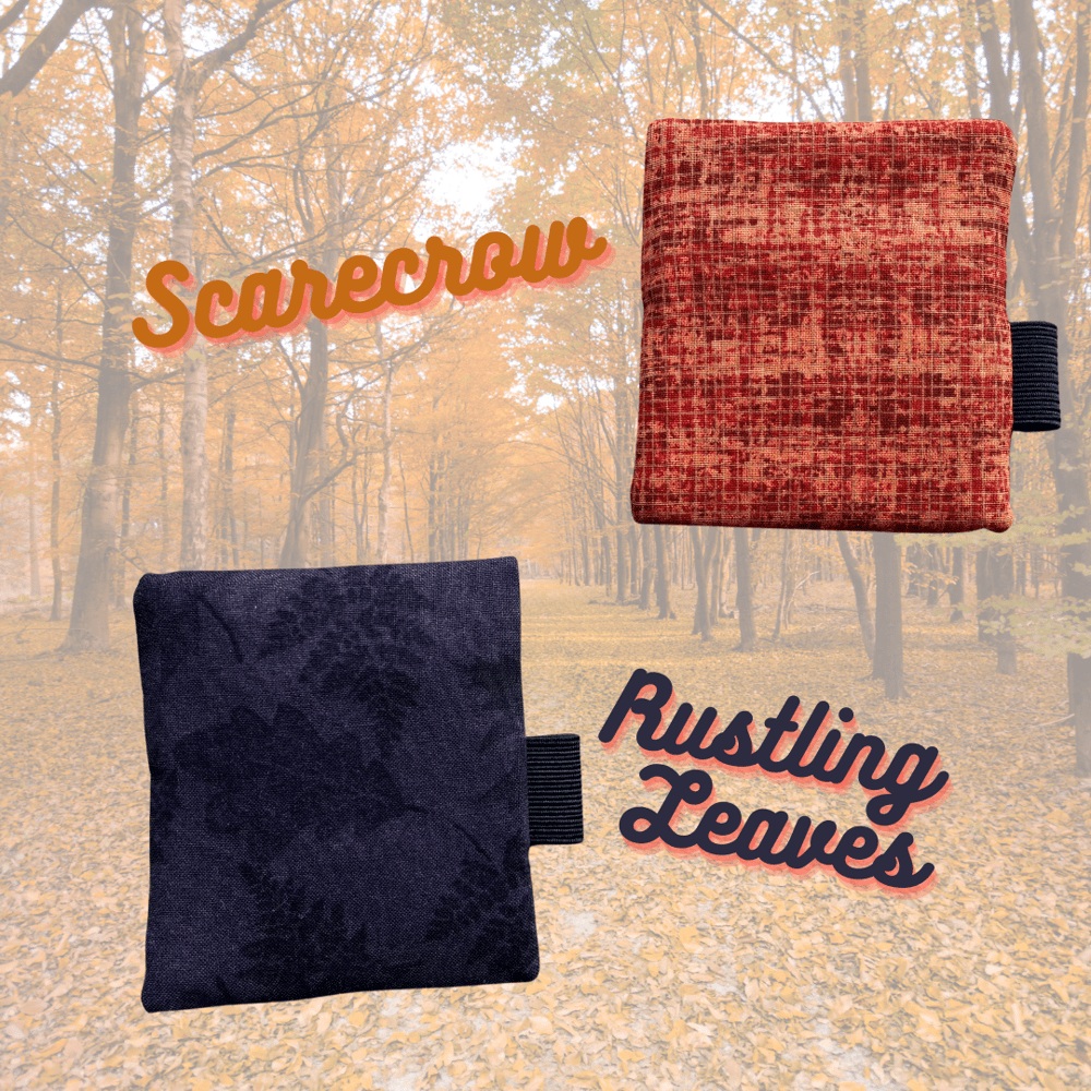 Scarecrow & Rustling Leaves Fold Over Pouches