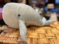 Image 5 of Hand sewn stuffed whale