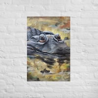 Image 5 of Alligator in River Poster