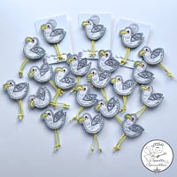 Image 4 of Gavin Fabric Seagull Brooch
