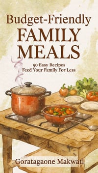 BUDGET-FRIENDLY FAMILY MEALS-50 EASY RECIPES THAT FEED YOUR FAMILY FOR LESS