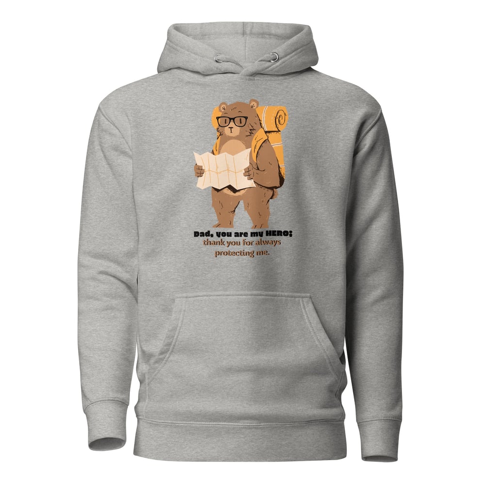 Image of Unisex Hero Dad Hoodie (Light Colors)