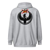 Image 1 of Rebel Loon No Kings - Unisex heavy blend zip hoodie
