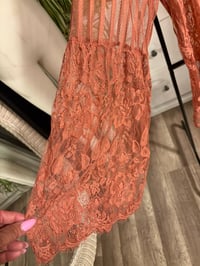Image 4 of Boho lace short duster 